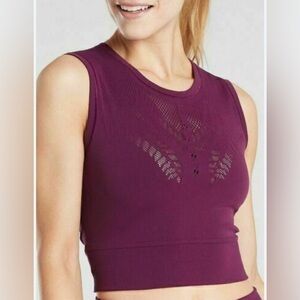 Athleta Ujjayi Crop Tank Top